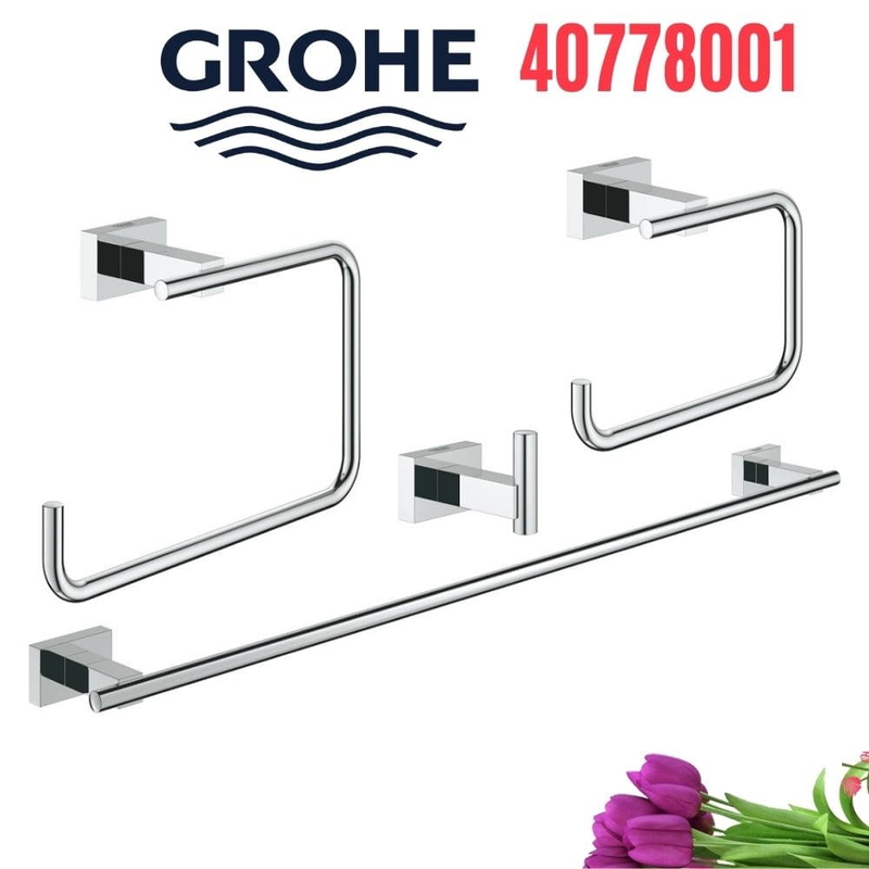 Bộ phụ kiện phòng tắm Grohe 40778001