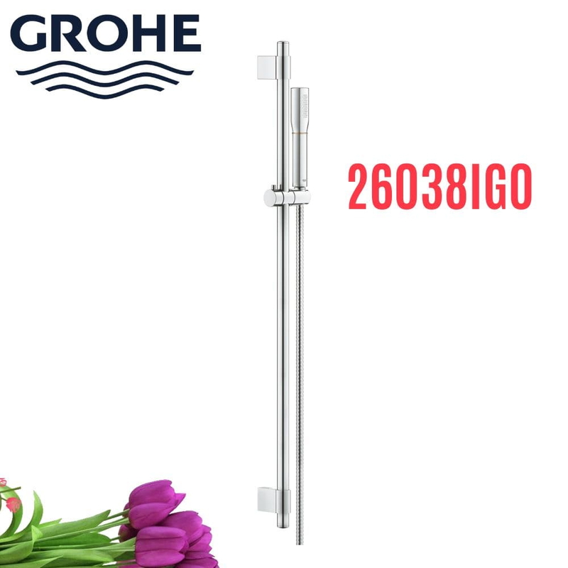 Bộ tay sen và thanh trượt sen tắm Grohe 26038IG0