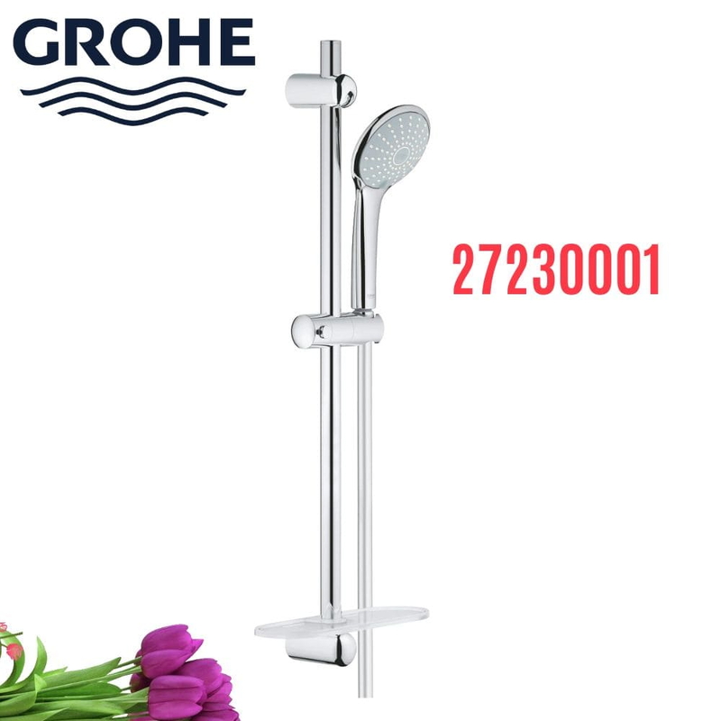 Bộ tay sen và thanh trượt sen tắm Grohe 27230001