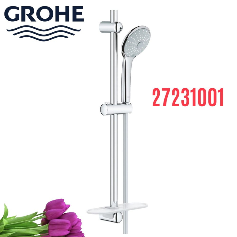 Bộ tay sen và thanh trượt sen tắm Grohe 27231001