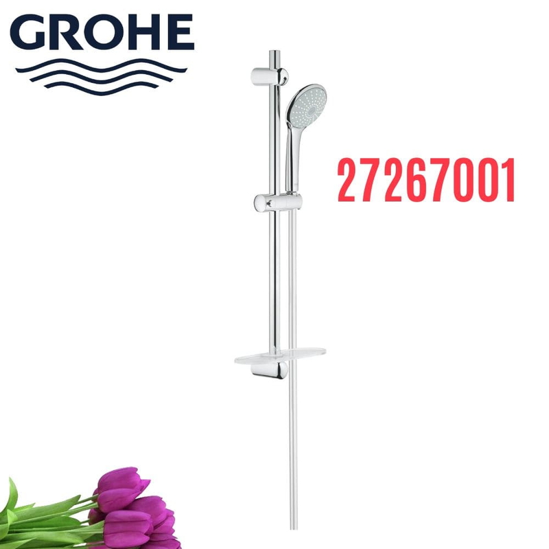 Bộ tay sen và thanh trượt sen tắm Grohe 27267001