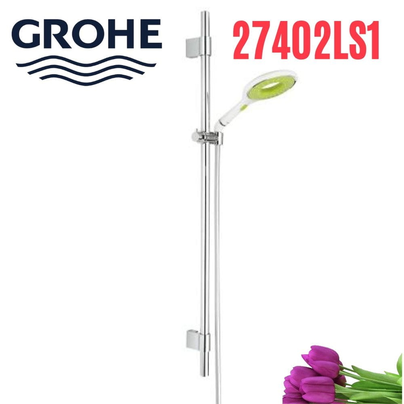 Bộ tay sen và thanh trượt sen tắm Grohe 27402LS1 nóng lạnh