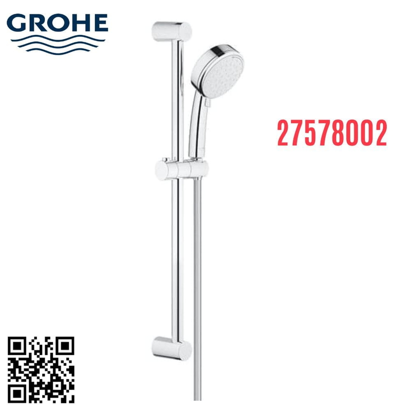 Bộ tay sen và thanh trượt sen tắm Grohe 27578002