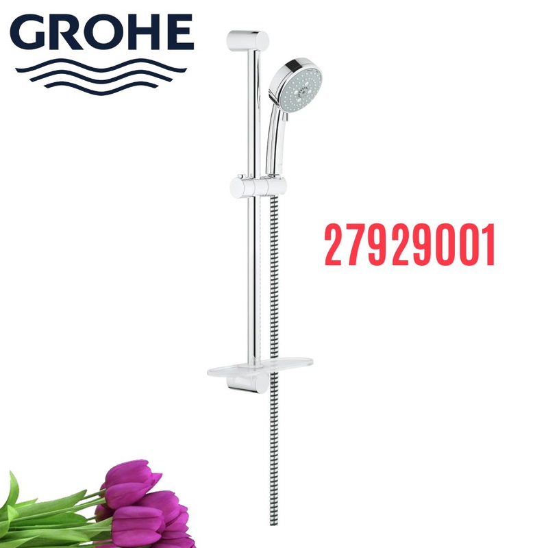 Bộ tay sen và thanh trượt sen tắm Grohe 27929001