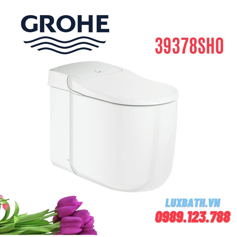 Bồn cầu đặt sàn cảm ứng Grohe 39378SH0