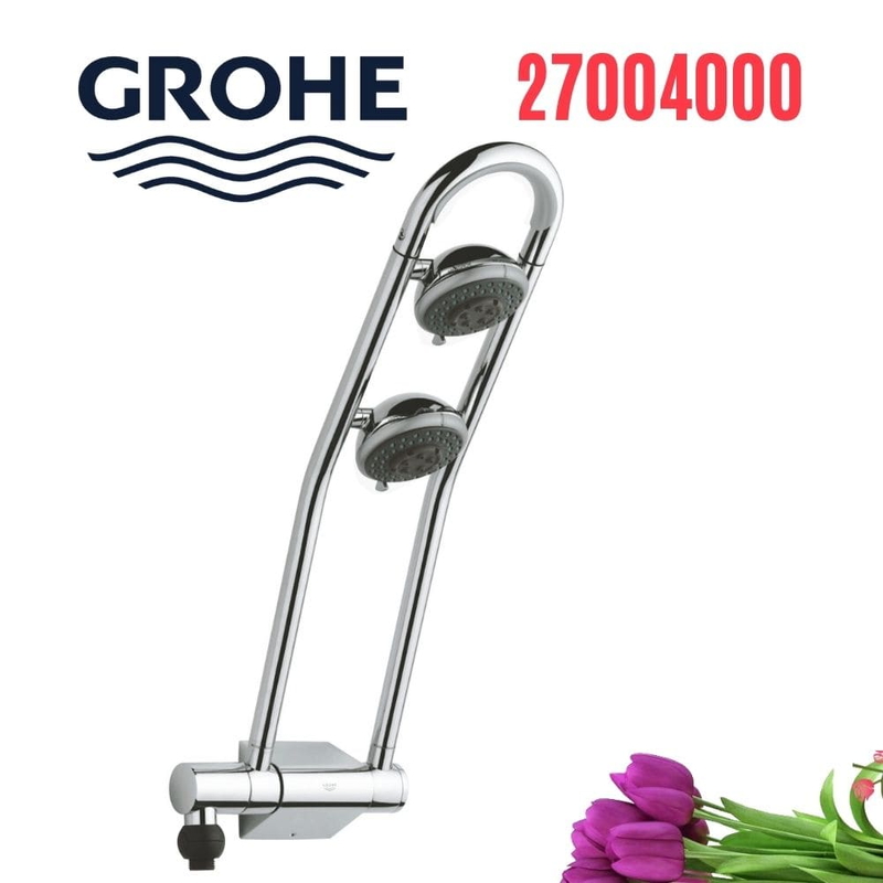 Cây sen đôi gắn tường Grohe 27004000