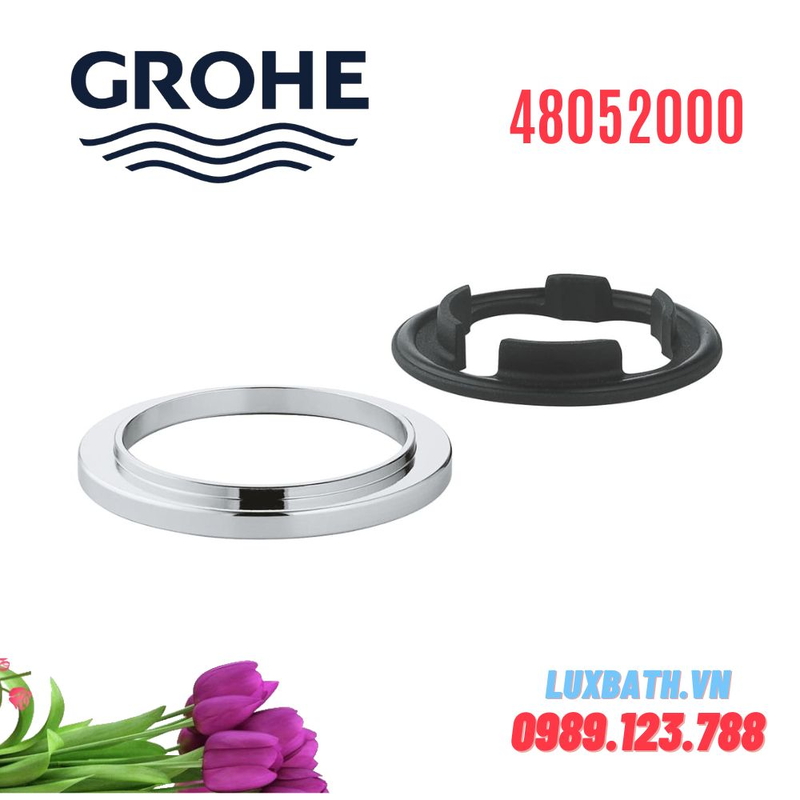 Chân Chống Rung Và Tấm Đệm Đức Grohe 48052000