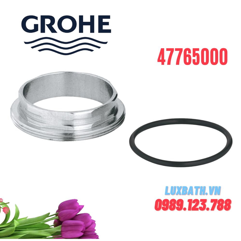 Chân Vòi lavabo Và Tấm Đệm Đức Grohe 47765000