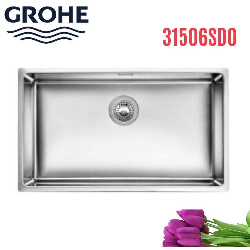 Chậu rửa bát Grohe 31506SD0 1 hố nhập khẩu Đức