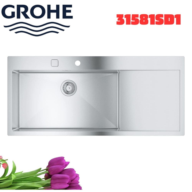 Chậu rửa bát Grohe 31581SD1 1 hố nhập khẩu Đức