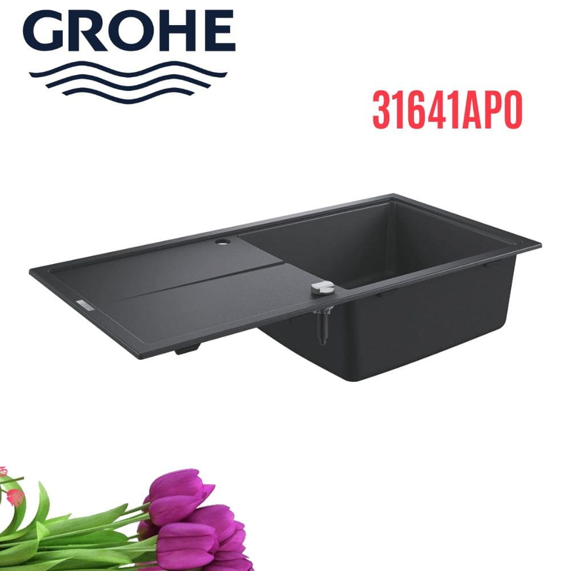 Chậu rửa bát Grohe 31641AP0 1 hố có bàn nhập khẩu Đức