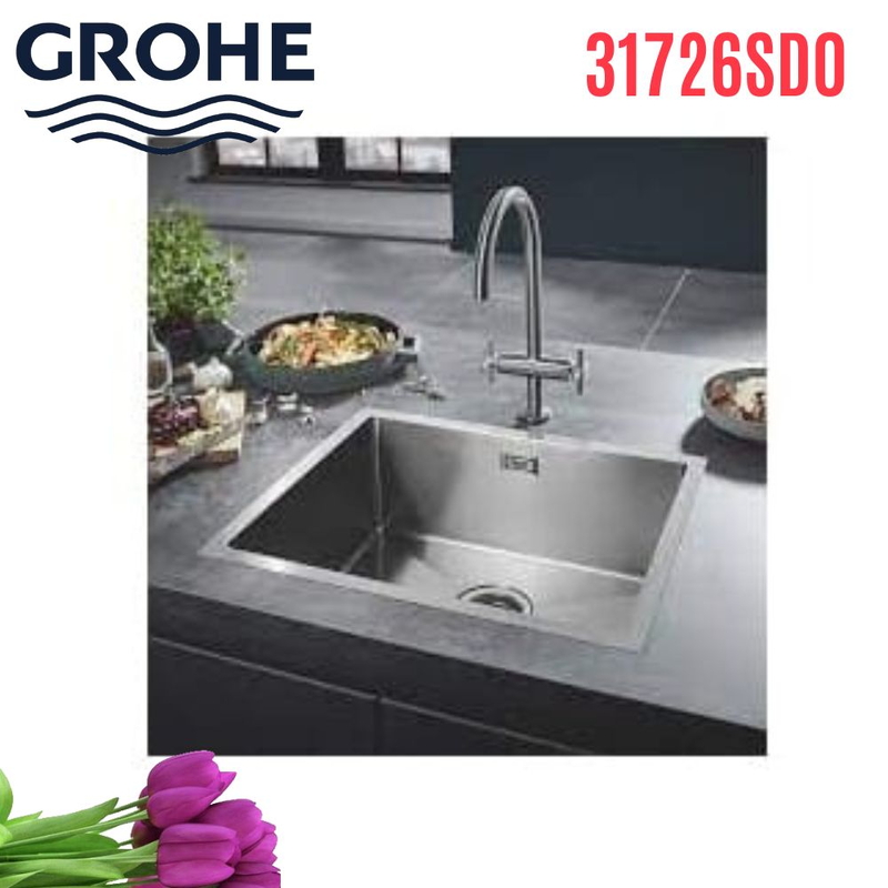 Chậu rửa bát Grohe 31726SD0 1 hố nhập khẩu Đức
