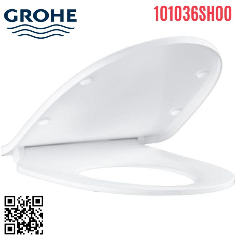 Nắp bồn cầu đóng êm Grohe 101036SH00