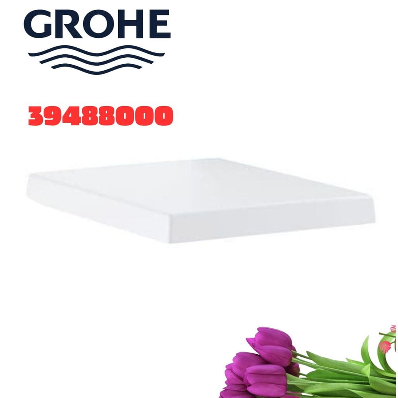 Nắp bồn cầu đóng êm Grohe 39488000