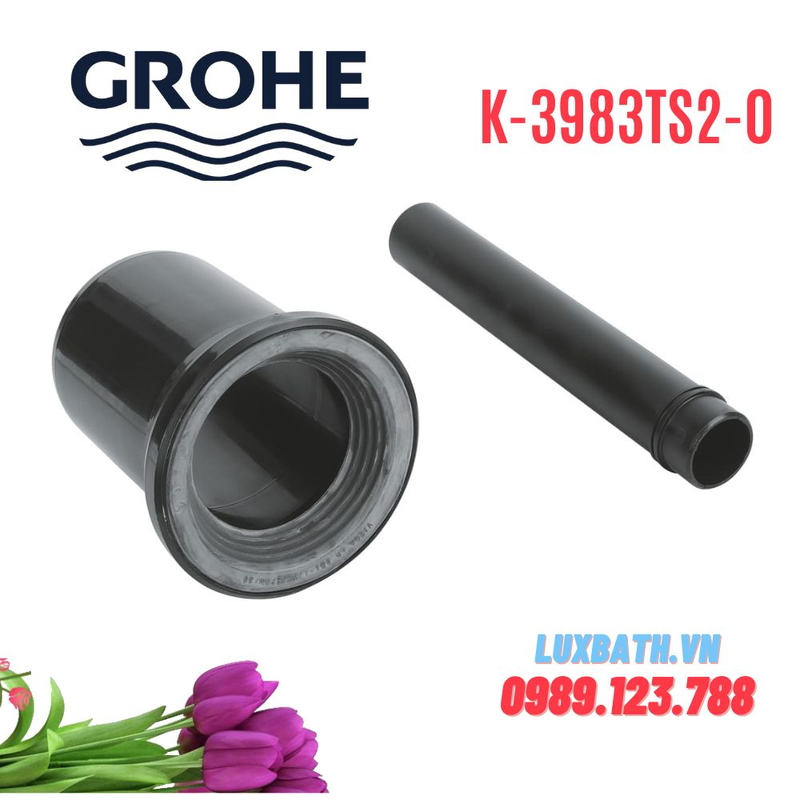 Ống Kết Nối Xả Két Nước Âm Tường Đức Grohe 37104K00