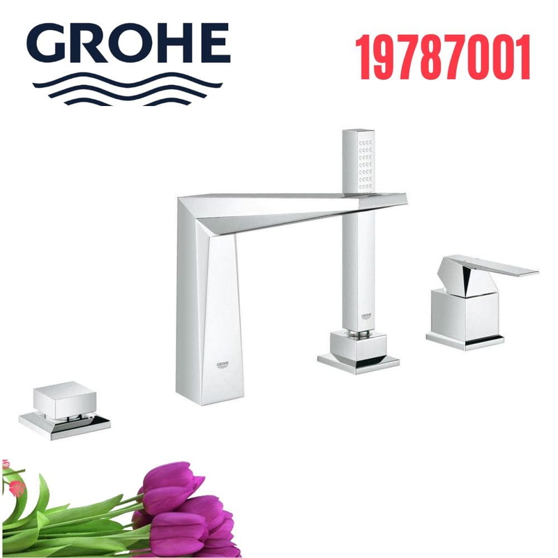 Vòi bồn tắm GROHE 19787001 4 lỗ