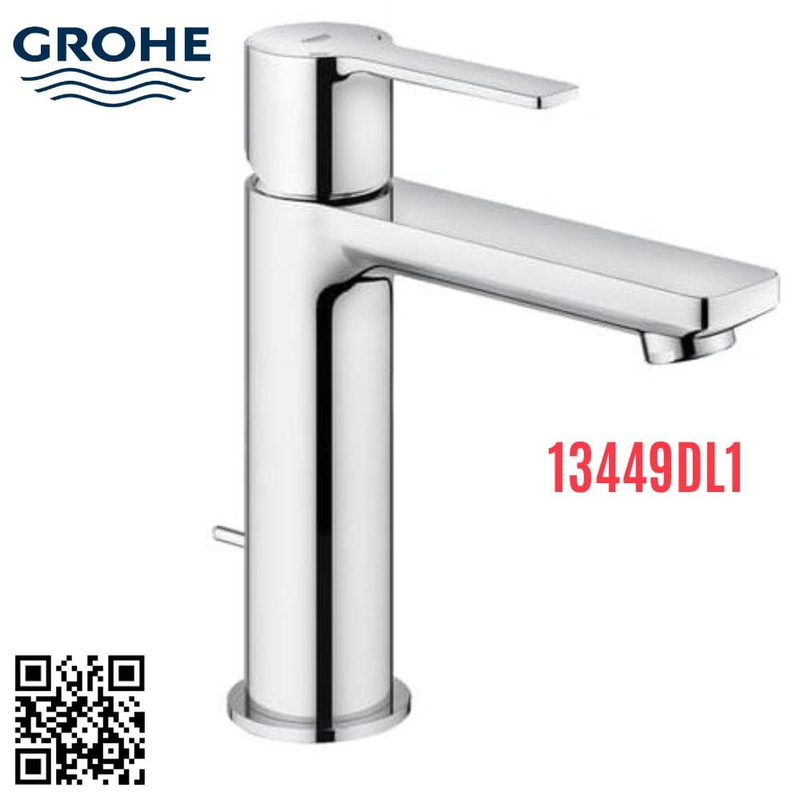 Vòi Chậu Lavabo Grohe 13449DL1 Nóng Lạnh 1 lỗ