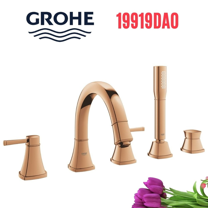 Vòi Chậu Lavabo Grohe 19919DA0 5 lỗ