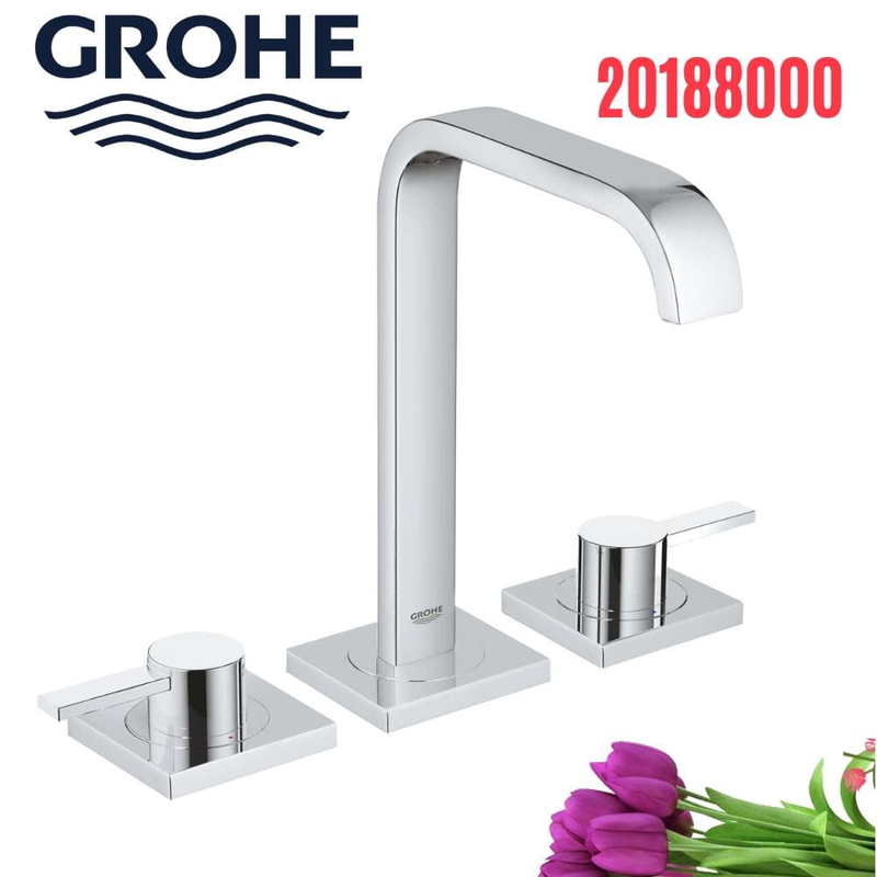 Vòi Chậu Lavabo Grohe 20188000 Nóng Lạnh 3 lỗ