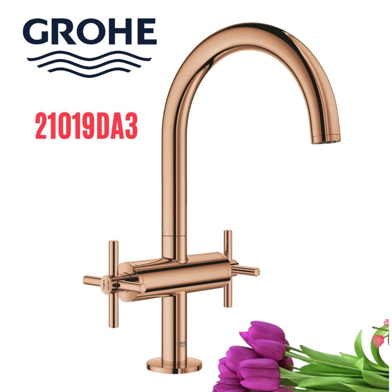 Vòi Chậu Lavabo Grohe 21019DA3 Nóng Lạnh 1 lỗ