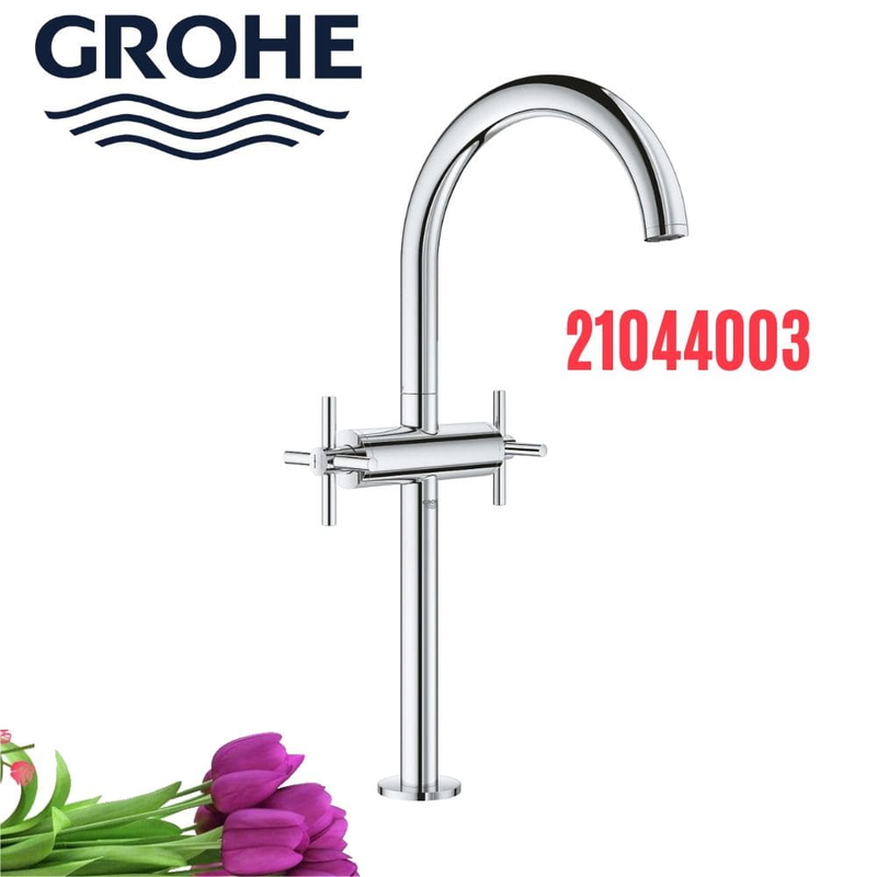 Vòi Chậu Lavabo Grohe 21044003 Nóng Lạnh 1 lỗ
