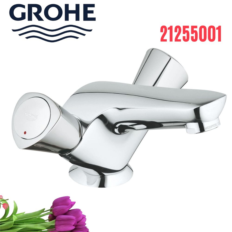 Vòi Chậu Lavabo Grohe 21255001 Nóng Lạnh 1 lỗ