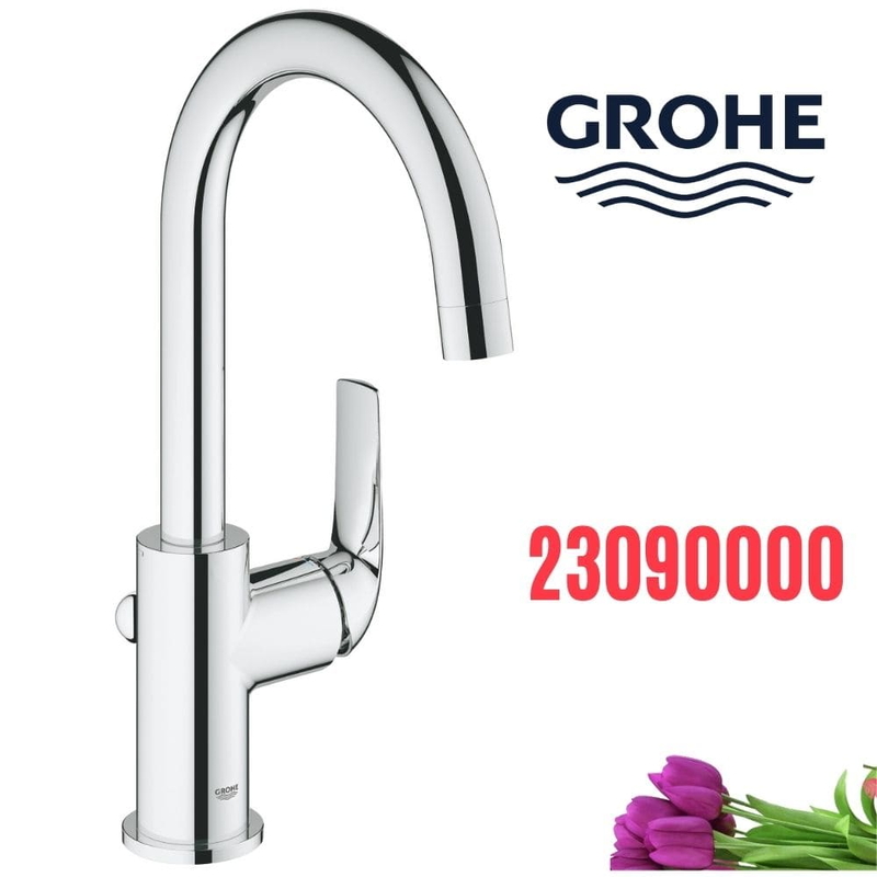 Vòi Chậu Lavabo Grohe 23090000 Nóng Lạnh 1 lỗ