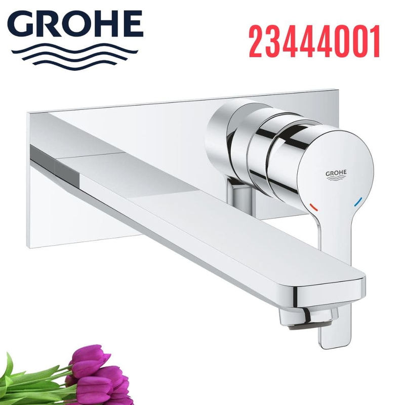 Vòi Chậu Lavabo Grohe 23444001 Nóng Lạnh gắn tường