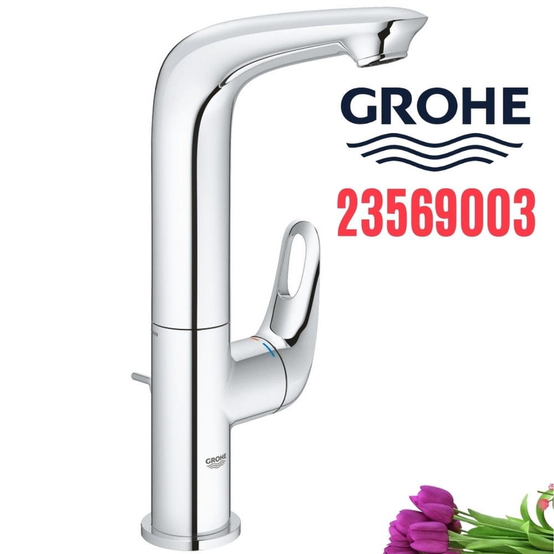 Vòi Chậu Lavabo Grohe 23569003 Nóng Lạnh 1 lỗ