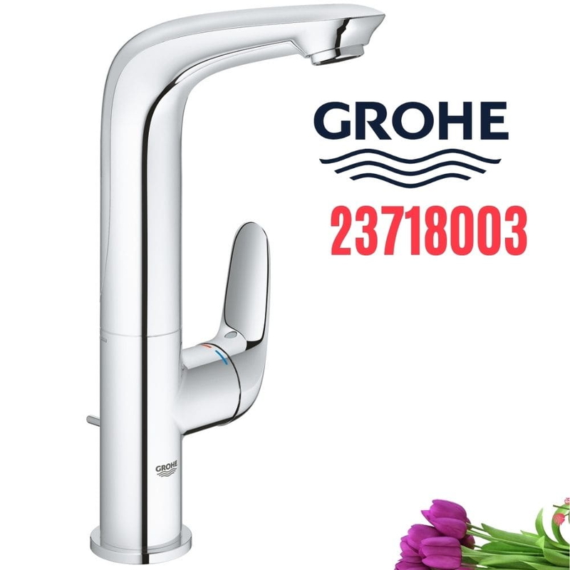 Vòi Chậu Lavabo Grohe 23718003 Nóng Lạnh 1 lỗ