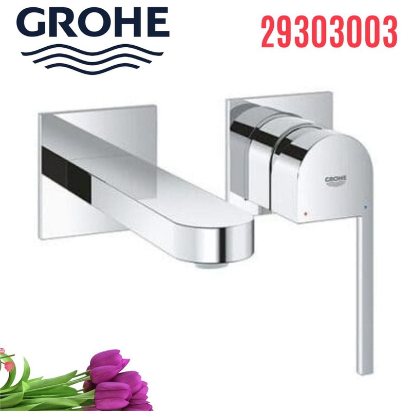 Vòi Chậu Lavabo Grohe 29303003 Nóng Lạnh gắn tường