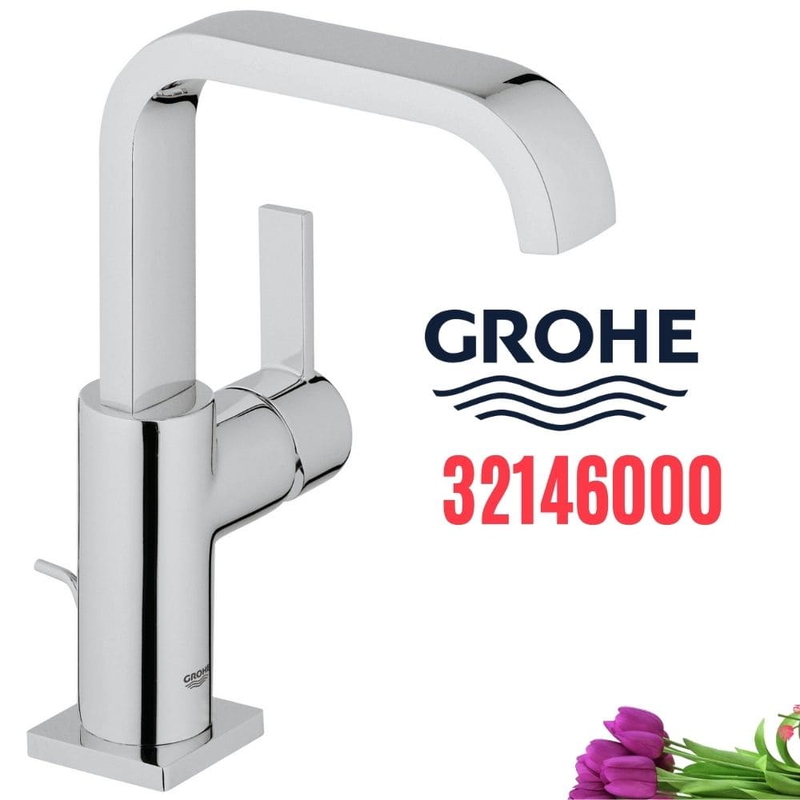 Vòi Chậu Lavabo Grohe 32146000 Nóng Lạnh 1 lỗ