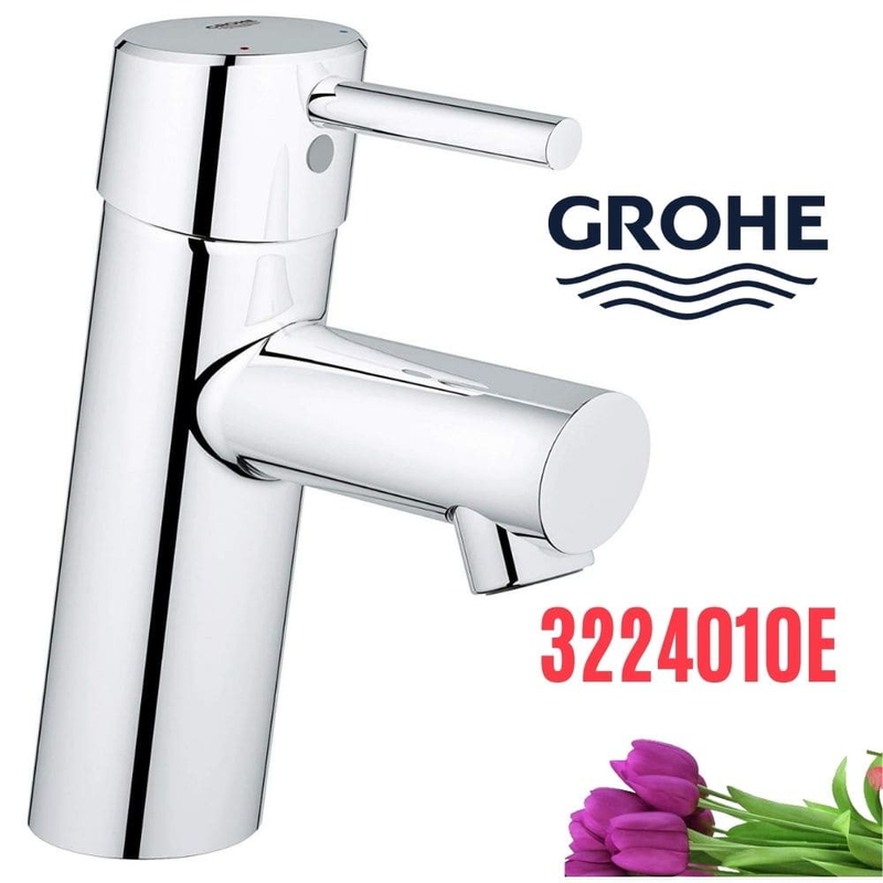 Vòi Chậu Lavabo Grohe 3224010E Nóng Lạnh 1 lỗ