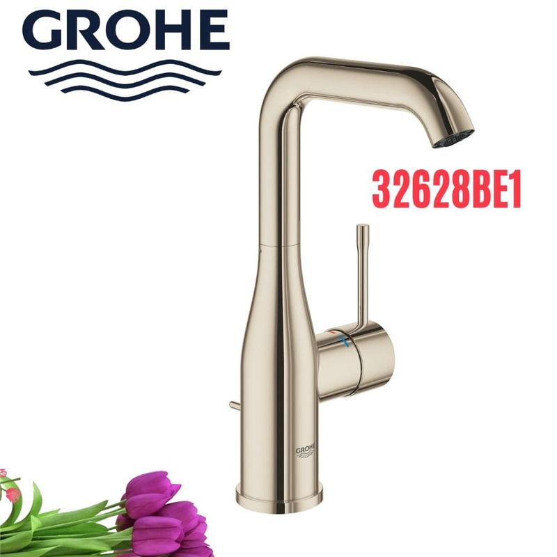 Vòi Chậu Lavabo Grohe 32628BE1 Nóng Lạnh 1 lỗ