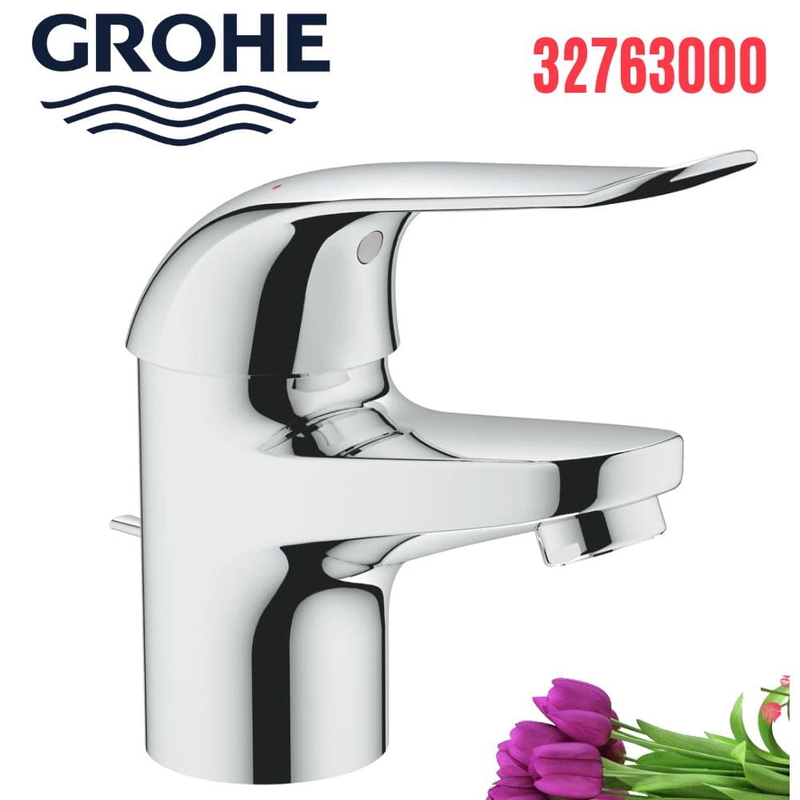 Vòi Chậu Lavabo Grohe 32763000 Nóng Lạnh 1 lỗ