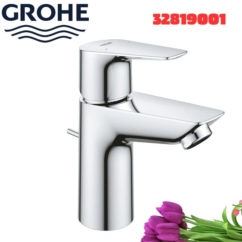 Vòi Chậu Lavabo Grohe 32819001 Nóng Lạnh 1 lỗ