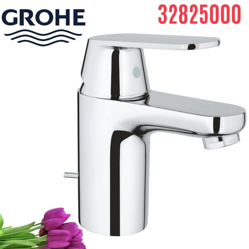 Vòi Chậu Lavabo Grohe 32825000 Nóng Lạnh 1 lỗ