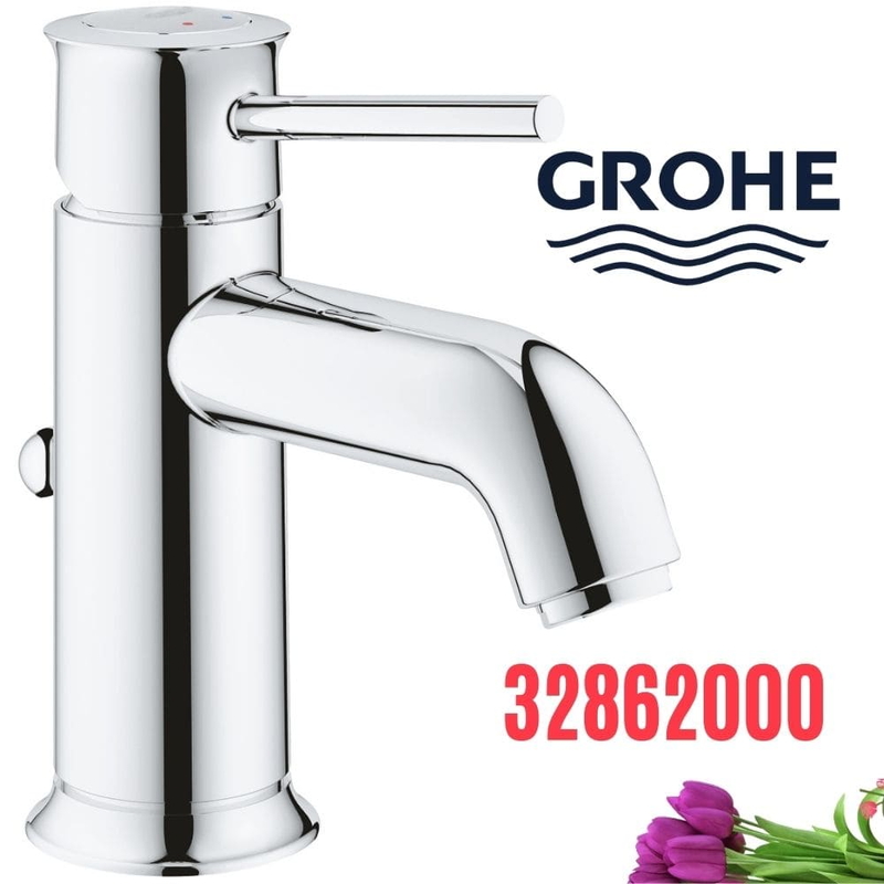 Vòi Chậu Lavabo Grohe 32862000 Nóng Lạnh 1 lỗ