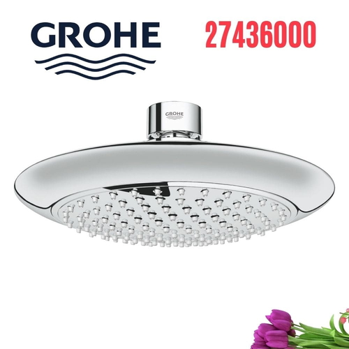 Bát sen nóng lạnh gắn trần Grohe 27436000