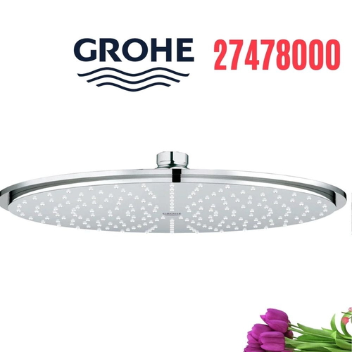 Bát sen nóng lạnh gắn trần Grohe 27478000