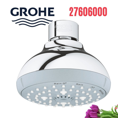 Bát sen nóng lạnh gắn trần Grohe 27606000