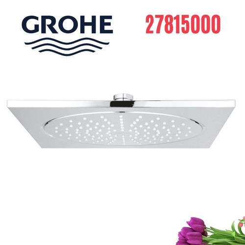 Bát sen nóng lạnh gắn trần Grohe 27815000