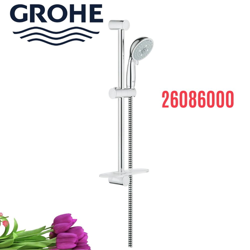 Bộ tay sen và thanh trượt sen tắm Grohe 26086000
