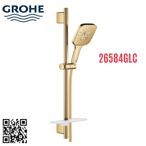 Bộ tay sen và thanh trượt sen tắm Grohe 26584GLC