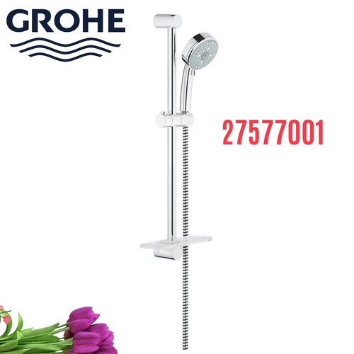 Bộ tay sen và thanh trượt sen tắm Grohe 27577001