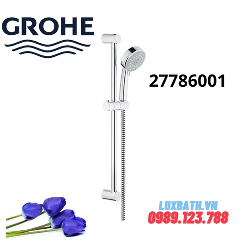 Bộ tay sen và thanh trượt sen tắm Grohe 27786001