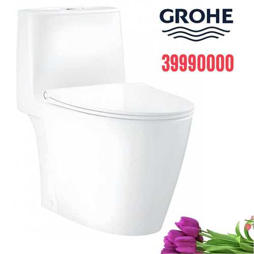 Bồn cầu một khối Grohe 39990000 nắp đóng êm