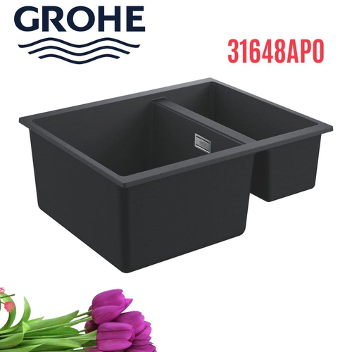 Chậu rửa bát Grohe 31648AP0 2 hố nhập khẩu Đức