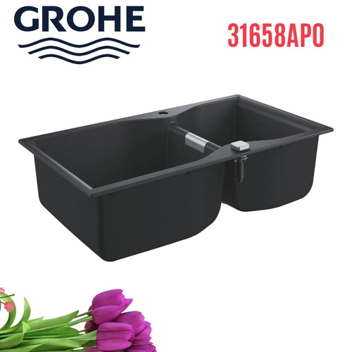 Chậu rửa bát Grohe 31658AP0 2 hố nhập khẩu Đức
