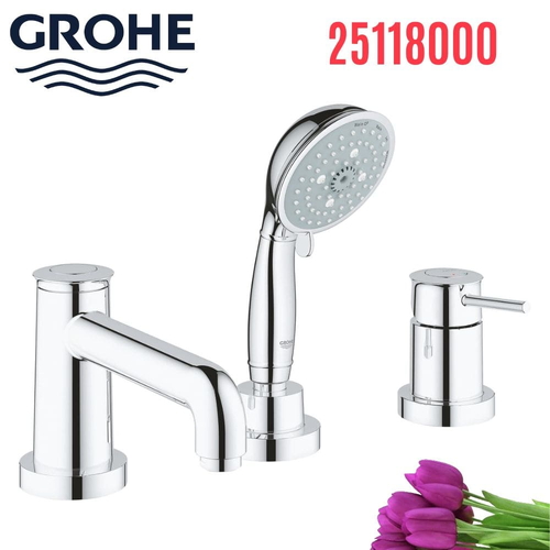 Vòi bồn tắm GROHE 25118000 3 lỗ